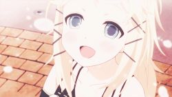 Rule 34 | 10s, 1girl, animated, animated gif, black bullet, blonde hair, blue eyes, blush, child, lowres, open mouth, smile, solo, tagme, tina sprout