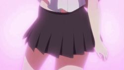 Rule 34 | 1girl, anime screenshot, blue eyes, blush, kouroya sutea, megami-ryou no ryoubo-kun, sailor collar, skirt, tagme, twintails