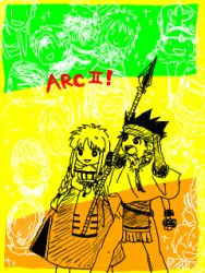 Rule 34 | arc the lad, arc the lad ii, couple, elc, lieza (arc the lad), lowres, qvga, tagme