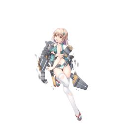 Rule 34 | 1girl, arrow (projectile), black skirt, bow (weapon), breasts, broken, brown eyes, brown hair, cleavage, damaged, detached sleeves, ello, flight deck, frilled panties, frills, full body, gluteal fold, green panties, hair ornament, holding, holding bow (weapon), holding weapon, long sleeves, looking at viewer, machinery, matching hair/eyes, navel, nontraditional miko, official art, open mouth, panties, pleated skirt, quiver, short hair, single sleeve, skirt, smoke, solo, souryuu (warship girls r), standing, standing on one leg, teeth, thigh gap, thighhighs, torn clothes, torn thighhighs, transparent background, underwear, warship girls r, weapon, white thighhighs, wide sleeves
