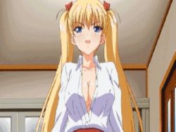 Rule 34 | 00s, 1girl, akizuki airi, animated, animated gif, blonde hair, blue eyes, blush, breasts, caressing testicles, censored, cleavage, covered erect nipples, cum, cum on body, cum on lower body, ejaculation, feet, femdom, footjob, large breasts, lowres, no bra, no shoes, oni chichi, panties, penis, pink panties, poro, pussy juice, testicles, thighhighs, underwear, wet, wet clothes, wet panties
