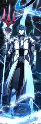 Rule 34 | armor, blue hair, joshua sanders, manga illustration, return of the legendary spear knight