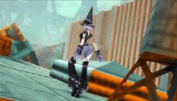 Rule 34 | 10s, animated, animated gif, ass, black rock shooter, black rock shooter (game), gloves, lowres, magician&#039;s hat, mefe, purple hair