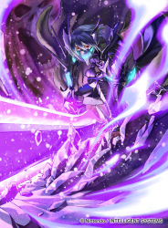 Rule 34 | 1boy, armor, armored boots, blue hair, boots, cape, fire emblem, fire emblem cipher, fire emblem heroes, full body, fur cape, gauntlets, glowing, glowing sword, glowing weapon, hitodama, ice, kita senri, lif (fire emblem), looking at viewer, male focus, mask, nintendo, official art, red eyes, short hair, skull, snow, solo, spirit, sword, tree, watermark, weapon