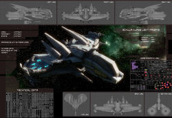 Rule 34 | 3d, bitonicus, caldari state (eve online), cannon, commentary, concept art, english text, eve online, floating, frigate (eve online), from above, from behind, from below, from side, glowing, military, military vehicle, multiple views, nebula, no humans, original, outdoors, realistic, science fiction, sky, space, space ship, spacecraft, spaceship, star (sky), starry sky, turret, vehicle focus, zero gravity