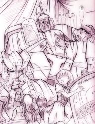Rule 34 | 10s, 1980s (style), 3boys, 4girls, ?, alcohol, ashigara (kancolle), astrotrain, beer, beer can, beer mug, beret, black hair, blitzwing, blonde hair, blouse, braid, breasts, can, cannon, cellphone, cleavage, closed eyes, crossover, cup, decepticon, dress, dress shirt, drink, drink can, drinking, drunk, elbow gloves, energon, flower, giving up the ghost, glass, gloves, hairband, hat, insignia, iphone, japanese clothes, jun&#039;you (kancolle), kamizono (spookyhouse), kantai collection, long hair, machine, machinery, mecha, military, military uniform, monochrome, mug, multiple boys, multiple girls, octane (transformers), oldschool, open mouth, personification, phone, ponytail, retro artstyle, robot, sailor collar, sailor dress, science fiction, shirt, short hair, silver hair, single braid, sitting, skirt, smartphone, smile, spiked hair, spoken question mark, takao (kancolle), thighhighs, transformers, twitter username, uniform, unryuu (kancolle), wavy hair, weapon, z1 leberecht maass (kancolle)