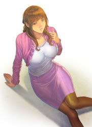 Rule 34 | 1girl, breasts, highres, homare (fool&#039;s art), large breasts, leggings, skirt, tagme