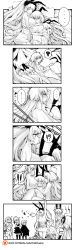 Rule 34 | !, !!, !?, 3girls, 4koma, 6+girls, absurdres, ahoge, animal ears, anne bonny (fate), anne bonny (fate/grand order), anne bonny (swimsuit archer) (fate), artoria pendragon (all), artoria pendragon (fate), black dress, blush, board game, breasts, bunny girl, burning at the stake, capelet, cleavage, closed eyes, comic, dress, embarrassed, facial scar, fake animal ears, fate/apocrypha, fate/grand order, fate (series), fire, fourth wall, fur-trimmed capelet, fur trim, girl sandwich, go (board game), greyscale, headpiece, highres, holding hands, jack the ripper (fate/apocrypha), jeanne d&#039;arc (fate), jeanne d&#039;arc (ruler) (fate), jeanne d&#039;arc alter (avenger) (fate), jeanne d&#039;arc alter (fate), jeanne d&#039;arc alter santa lily (fate), large breasts, long braid, long hair, looking at viewer, mary read (fate), mary read (fate/grand order), mary read (swimsuit archer) (fate), megaphone, monochrome, multiple girls, open mouth, rabbit ears, ribbon, saber alter, sandwiched, scar, scar on cheek, scar on face, short hair, silent comic, smile, spoken interrobang, striped ribbon, tied to stake, tsundere, very long hair, white capelet, yuri, yuriwhale