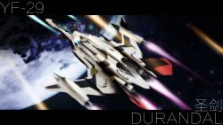 Rule 34 | absurdres, battle, canards, highres, macross, macross frontier, macross frontier: sayonara no tsubasa, mecha, mold, planet, realistic, robot, s.m.s., science fiction, space, spacecraft, starfighter, vehicle focus, wings, yf-29