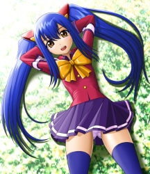 Rule 34 | blue hair, child, fairy tail, highres, onoe, panties, twintails, underwear, wendy marvell