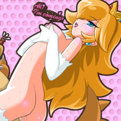 Rule 34 | 1boy, 1girl, ass, blonde hair, blue eyes, blush, bowser, breasts, cowgirl position, crown, earrings, elbow gloves, english text, girl on top, gloves, heart, hetero, interspecies, jewelry, long hair, mario (series), monster, nintendo, nipples, nude, polka dot, polka dot background, princess peach, pussy juice, saliva, sex, straddling, super mario bros. 1, sweat, tears, text focus, vaginal