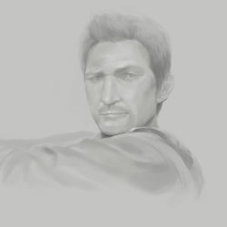 Rule 34 | monochrome, nathan drake, naughty dog, pixiv sample, resized, skelelicious, sketch, uncharted