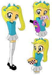 Rule 34 | bubbles (ppg), food, pie, stuffed toy, tagme