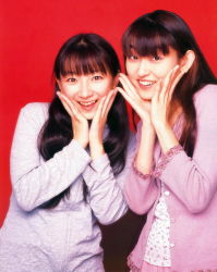 Rule 34 | 2girls, highres, horie yui, multiple girls, photo (medium), real life, voice actor, tamura yukari