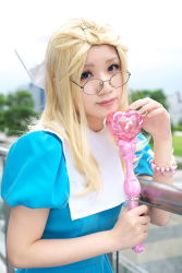 Rule 34 | character request, cosplay, glasses, highres, momoneko haru, photo (medium), source request