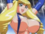 Rule 34 | 00s, 1girl, animated, areola slip, ass, ass shake, blonde hair, bouncing breasts, breasts, butt crack, cleavage, covered erect nipples, huge breasts, long hair, lowres, navel, one eye closed, oobari masami, slingshot swimsuit, soreyuke marin-chan, south pole one, swimsuit, tagme, thighhighs, very long hair, video, wink