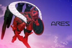 Rule 34 | 1other, 3d, ares (fate), armor, fate/grand order, fate (series), holding, holding sword, holding weapon, huke, joints, mechanical arms, red armor, robot, robot joints, shield, sword, weapon
