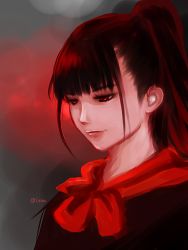 Rule 34 | babymetal, black hair, bow, cape, character request, long hair, lsize, solo, tagme