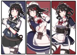 Rule 34 | 1girl, ac130, black hair, bow, cross, crutch, girls&#039; frontline, gloves, gsh-18 (girls&#039; frontline), gsh-18 (mobile operating table) (girls&#039; frontline), gsh-18 (mod3) (girls&#039; frontline), hair ornament, hairclip, hat, headset, highres, mod3 (girls&#039; frontline), needle, nurse, nurse cap, official alternate costume, open mouth, red cross, red eyes, simple background, skindentation, skirt