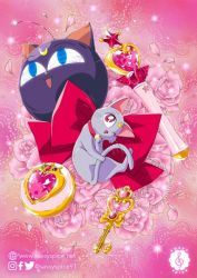 Rule 34 | artist logo, bishoujo senshi sailor moon, brooch, diana (sailor moon), jewelry, luna-p, pink roses, scepter