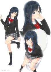 Rule 34 | 10s, 1girl, 2017, alternate costume, ama mitsuki, asashio (kancolle), bath, bathroom, black hair, blazer, blouse, blue eyes, blush, breasts, casual, closed eyes, commentary request, dated, from above, from side, full body, implied masturbation, jacket, kantai collection, lips, long hair, looking at viewer, miniskirt, multiple views, necktie, panties, unworn panties, panty pull, plaid, plaid skirt, portrait, red necktie, ruffling hair, school uniform, shirt, sitting, skirt, small breasts, swept bangs, thighs, toilet, toilet use, tsurime, underwear, white panties, white shirt