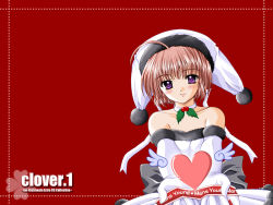 Rule 34 | clover, clover (game cg), highres, nishimata aoi, red background, solo, tagme, valentine, wallpaper