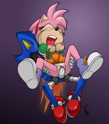Rule 34 | 1girl, amy rose, bdsm, bondage, boots, bound, breasts, clothed sex, covered erect nipples, fat mons, forced, furry, machine, metal sonic, nipples, no humans, penis, pussy, pussy juice, rape, retro artstyle, robot, sega, sex, skirt, sonic (series), sonic cd, sonic the hedgehog (classic), spread legs, the other half, torn clothes, vaginal