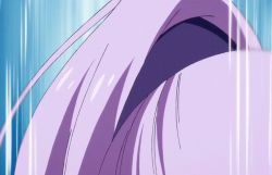 Rule 34 | 1girl, animated, animated gif, black horns, bouncing breasts, breasts, highres, horn, horns, huge breasts, large breasts, long hair, nude, oni, oni girl, oni horn, oni horns, open mouth, out-of-frame censoring, purple eyes, purple hair, screaming, shion (tensei shitara slime datta ken), single horn, solo, tensei shitara slime datta ken, tongue, upper body