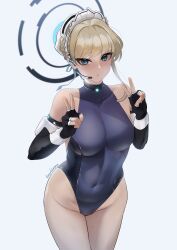 Rule 34 | 1girl, absurdres, blonde hair, blue archive, breasts, highres, large breasts, solo, toki (blue archive)