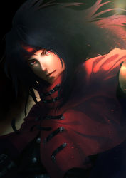 Rule 34 | 1990s (style), 1boy, black hair, final fantasy, final fantasy vii, long hair, male focus, red eyes, solo, tokiwa (breeze of film), vincent valentine