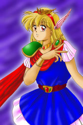 Rule 34 | 1990s (style), akazukin chacha, blonde hair, highres, magical princess, standing, tagme