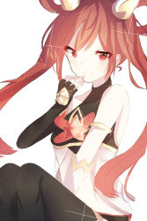 Rule 34 | 1girl, alternate costume, alternate hair color, fingerless gloves, gloves, highres, jinx (league of legends), league of legends, magical girl, smile, solo, star guardian (league of legends), star guardian jinx, thighhighs, twintails