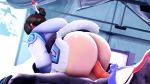 Rule 34 | 1boy, 1girl, 3d, animated, artist request, ass, ass focus, bent over, bottomless, brown eyes, brown hair, clothed sex, curvy, from behind, glasses, hair ornament, hair up, hetero, huge ass, indoors, jiggle, looking at viewer, looking back, mei (overwatch), overwatch, overwatch 1, penis, plump, profile, reverse cowgirl position, sex, sex from behind, shiny skin, short hair, snow, soldier: 76 (overwatch), solo focus, straddling, uncensored, video, wide hips