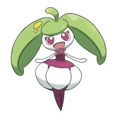Rule 34 | creatures (company), full body, game freak, gen 7 pokemon, highres, nintendo, no humans, official art, pokemon, pokemon (creature), pokemon sm, purple eyes, solo, steenee, sugimori ken, transparent background, twintails