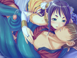 Rule 34 | 1boy, 1girl, bdsm, bubuzuke, censored, clothed female nude male, clothes pull, coiled, constrict, earrings, femdom, game cg, girl on top, green eyes, hetero, jewelry, lamia, lamia hygieia, long hair, mamonomusume to no seikatsu, mamonomusume to no seikatsu ~ramia no baai~, monster girl, nipple rub, nipple stimulation, nipple tweak, nude, object insertion, open clothes, open shirt, pants, pants pull, penis, purple hair, rape, restrained, shirt, smile, sweat, tail, tailjob, twintails, undressing, urethral insertion