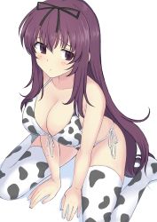 Rule 34 | 1girl, breasts, highres, large breasts, murasaki (senran kagura), purple hair, senran kagura, solo