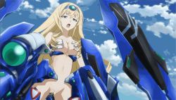 Rule 34 | 10s, 1girl, animated, animated gif, artist request, blonde hair, blue eyes, blue tears, breasts, cecilia alcott, cloud, dildo, third-party edit, infinite stratos, long hair, machine, mecha musume, moaning, nipples, nude, nude filter, object insertion, open mouth, pussy, pussy juice, sex machine, sky, third-party edit, tongue, uncensored