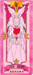 Rule 34 | 1990s (style), cardcaptor sakura, closed eyes, hope, hope (sakura card), lowres, retro artstyle, sakura card, tagme