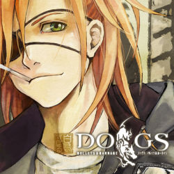 Rule 34 | 1boy, badou nails, cigarette, dogs: bullets &amp; carnage, eyepatch, green eyes, lowres, male focus, red hair, solo, subaru-s