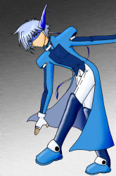 Rule 34 | 1boy, angelic layer, artist request, blue hair, male focus, solo, tagme, wizard (angelic layer)
