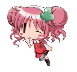 Rule 34 | 1girl, aoki ume (style), chibi, cosplay, hidamari sketch, hiro (hidamari sketch), one eye closed, parody, school uniform, solo, style parody, suu (shugo chara!), suu (shugo chara!) (cosplay), tako (all delete), tako (artist), wide face, wink, yamabuki high school uniform, | |