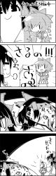 Rule 34 | 2girls, 4koma, :d, body writing, bow, circled 9, cirno, closed eyes, comic, commentary request, dying message, greyscale, hair bow, hair tubes, hakurei reimu, highres, ice, ice wings, jitome, licking lips, mini person, minigirl, monochrome, multiple girls, open mouth, smile, tani takeshi, tongue, tongue out, touhou, translation request, wings, writing, yukkuri shiteitte ne, | |