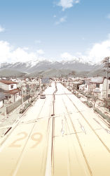 Rule 34 | highres, landscape, miyashita hiroki, road, scenery, tagme