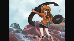 Rule 34 | anchor, bike shorts, english text, hat, highres, hood, hoodie, may (guilty gear), pirate hat, sumrus, tagme