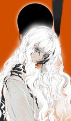 Rule 34 | 1boy, absurdres, berserk, black tears, blunt bangs, extra hands, griffith (berserk), highres, huancheng37180, long hair, looking at viewer, sidelocks, solo, white hair