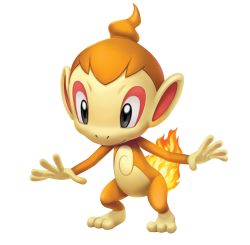 Rule 34 | 3d, absurdres, animal focus, artist request, black eyes, chimchar, closed mouth, creatures (company), fire, game freak, gen 4 pokemon, happy, highres, nintendo, no humans, official art, outline, pokemon, pokemon (creature), pokemon bdsp, simple background, smile, solo, standing, third-party source, transparent background, white outline