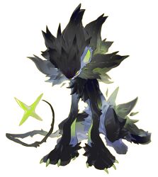 Rule 34 | absurdres, animal focus, creatures (company), full body, game freak, gen 4 pokemon, highres, looking at viewer, luxray, nintendo, no humans, ou331, pokemon, pokemon (creature), simple background, solo, white background, yellow eyes