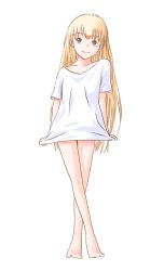 Rule 34 | 1990s (style), akazukin chacha, barefoot, blonde hair, highres, magical princess, standing