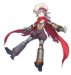 Rule 34 | 1girl, absurdres, android, bad id, bad twitter id, flower, full body, highres, joints, legs apart, lily (flower), mechanical arms, mechanical legs, nintendo, poppi (xenoblade), poppi alpha (xenoblade), puffy shorts, red scarf, robot joints, scarf, short shorts, shorts, simple background, solo, supernew, torn clothes, torn scarf, white background, xenoblade chronicles (series), xenoblade chronicles 2