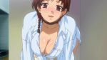 Rule 34 | 10s, 1girl, all fours, animated, bouncing breasts, braid, breasts, chichinoya, cleavage, crawling, earrings, female focus, highres, isshoni h shiyo, jewelry, large breasts, looking at viewer, miyazawa akina, naked shirt, naughty face, nipples, no bra, seductive smile, shirt, smile, sound, video, wardrobe malfunction
